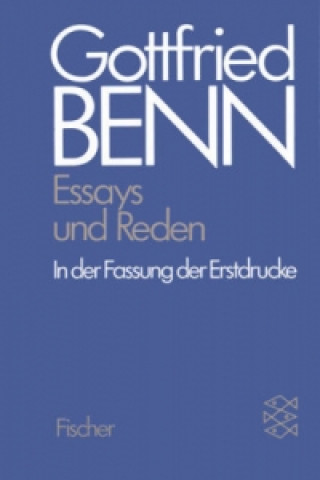 Książka Essays und Reden in der Fassung der Erstdrucke Bruno Hillebrand