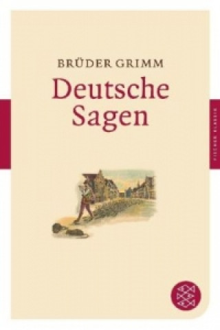 Kniha Deutsche Sagen Jacob Grimm