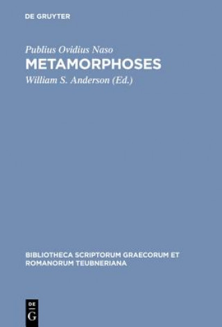 Kniha Metamorphoses Pb Publius Ovidius Naso