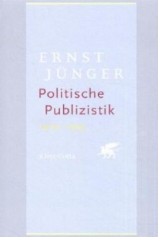 Könyv Politische Publizistik 1919-1933 Ernst Jünger