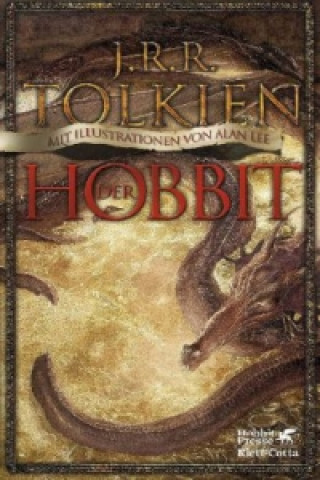 Knjiga Der Hobbit, illustrierte Ausgabe John R Tolkien