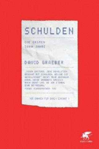 Kniha Schulden David Graeber