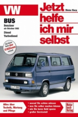 Kniha VW Bus Dieter Korp
