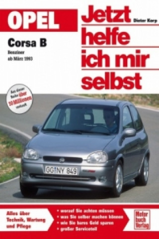 Carte Opel Corsa B ab März 1993 Dieter Korp