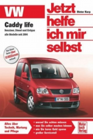 Kniha VW Caddy life Dieter Korp