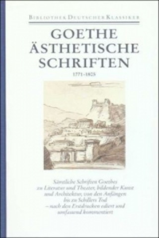 Carte Ästhetische Schriften 1771-1805 Johann W. von Goethe