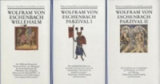 Carte Werke, 2 Bde. in 3 Tl.-Bdn. olfram von Eschenbach