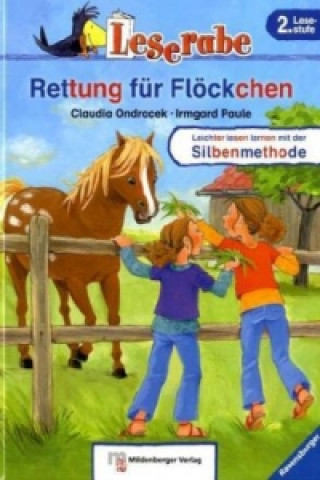 Könyv Leserabe - Rettung für Flöckchen Claudia Ondracek