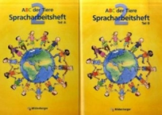 Kniha ABC der Tiere 2 - 2. Schuljahr, Spracharbeitsheft, 2 Tle.. Tl.A/B Klaus Kuhn