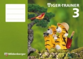 Könyv 3. Schuljahr, Tiger-Trainer m. CD-ROM Matthias Heidenreich