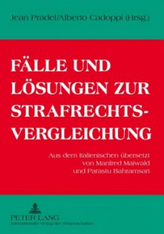 Könyv Faelle Und Loesungen Zur Strafrechtsvergleichung Jean Pradel