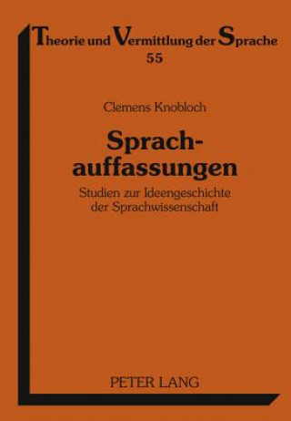 Buch Sprachauffassungen Clemens Knobloch