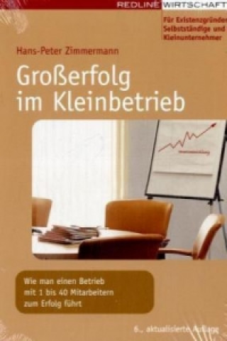 Kniha Großerfolg im Kleinbetrieb Hans-Peter Zimmermann
