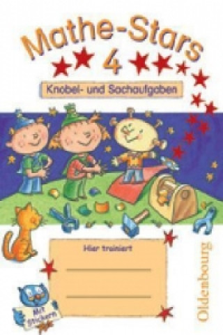 Könyv Mathe-Stars - Knobel- und Sachaufgaben - 4. Schuljahr Werner Hatt