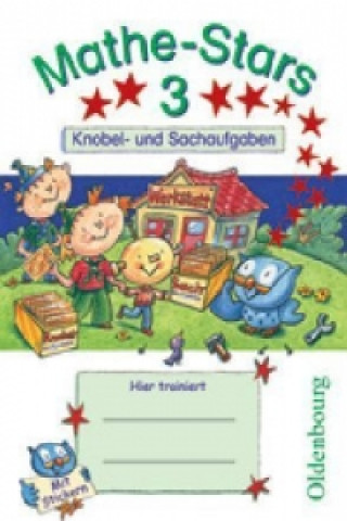 Könyv Mathe-Stars - Knobel- und Sachaufgaben - 3. Schuljahr Werner Hatt