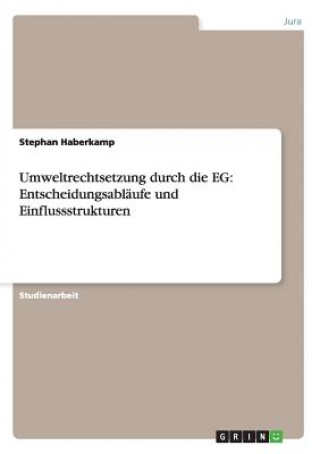 Kniha Umweltrechtsetzung durch die EG Stephan Haberkamp