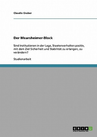 Carte Mearsheimer-Block Claudia Gruber