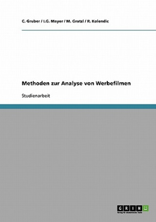 Kniha Methoden zur Analyse von Werbefilmen C. Gruber