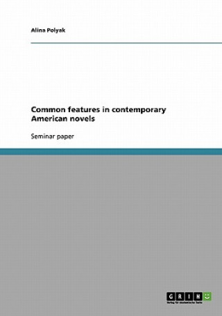 Könyv Common features in contemporary American novels Alina Polyak