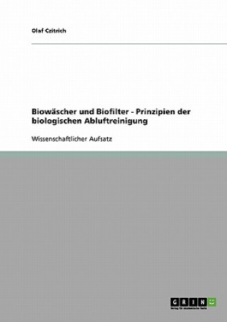 Carte Biowascher und Biofilter. Prinzipien der biologischen Abluftreinigung Olaf Czitrich