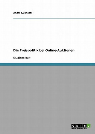 Carte Preispolitik bei Online-Auktionen André Kühnapfel