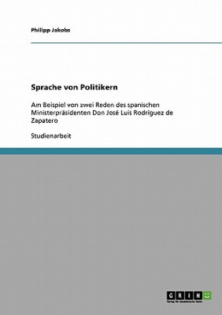 Carte Sprache von Politikern Philipp Jakobs