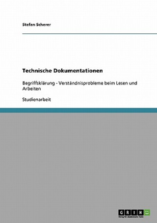 Kniha Technische Dokumentationen Stefan Scherer