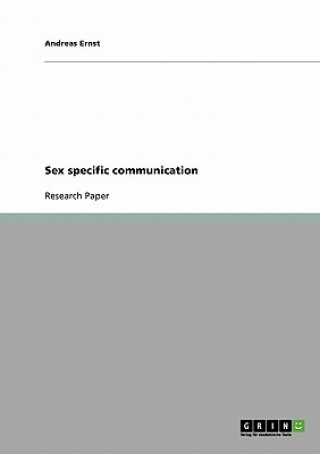 Libro Sex specific communication Andreas Ernst