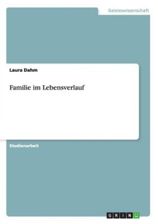 Book Familie im Lebensverlauf Laura Dahm