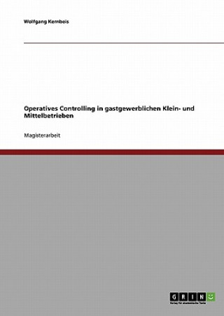 Buch Operatives Controlling im Gastgewerbe Wolfgang Kernbeis