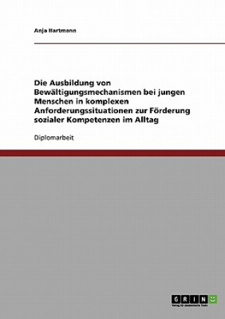 Книга Ausbildung von Bewaltigungsmechanismen bei jungen Menschen in komplexen Anforderungssituationen zur Foerderung sozialer Kompetenzen im Alltag Anja Hartmann