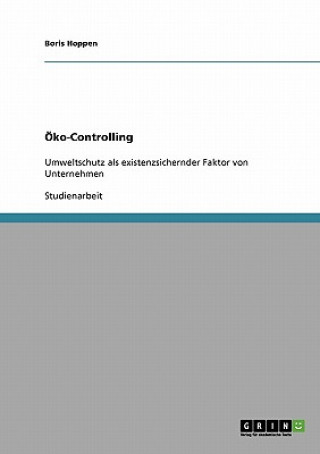 Book OEko-Controlling Boris Hoppen
