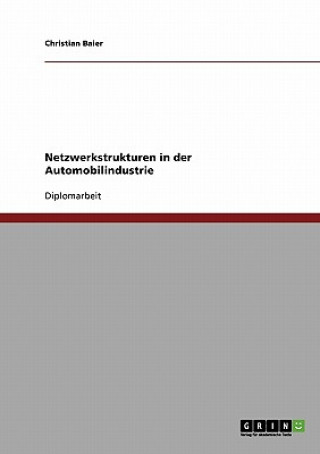 Carte Netzwerkstrukturen in der Automobilindustrie Christian Baier