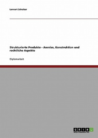 Kniha Strukturierte Finanzprodukte Lennart Scheiber