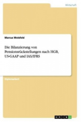 Carte Bilanzierung von Pensionsruckstellungen nach HGB, US-GAAP und IAS/IFRS Marcus Wolsfeld