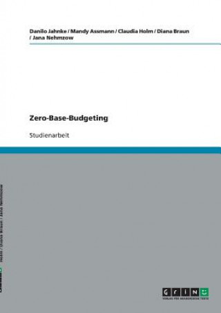 Książka Zero-Base-Budgeting Danilo Jahnke