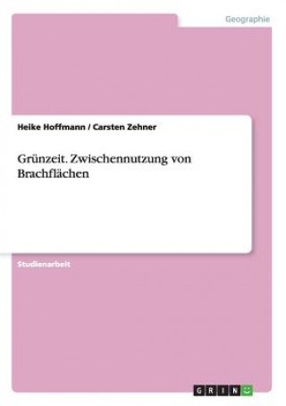 Kniha Grünzeit. Zwischennutzung von Brachflächen Heike Hoffmann