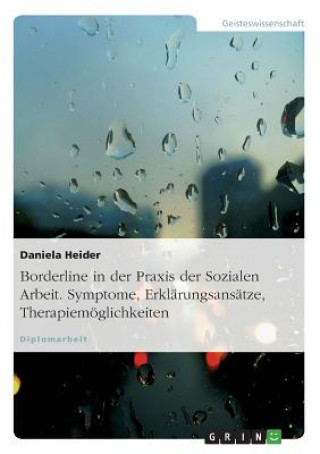 Książka Borderline in Der Praxis Der Sozialen Arbeit. Symptome, Erklarungsansatze, Therapiemoglichkeiten Daniela Heider