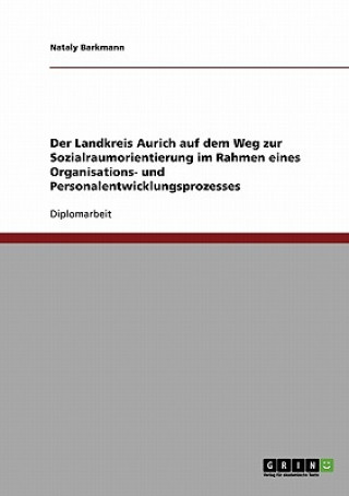 Carte Landkreis Aurich auf dem Weg zur Sozialraumorientierung im Rahmen eines Organisations- und Personalentwicklungsprozesses Nataly Barkmann