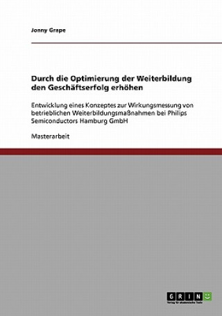 Book Durch die Optimierung der Weiterbildung den Geschaftserfolg erhoehen Jonny Grape