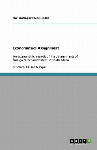 Book Econometrics Assignment Florian Ziegler