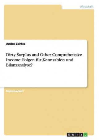 Kniha Dirty Surplus and Other Comprehensive Income Andre Zohles