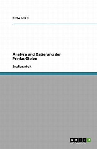 Carte Analyse und Datierung der Prinias-Stelen Britta Heidel