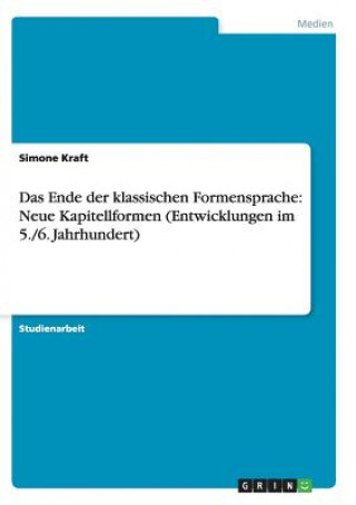 Carte Ende der klassischen Formensprache Simone Kraft