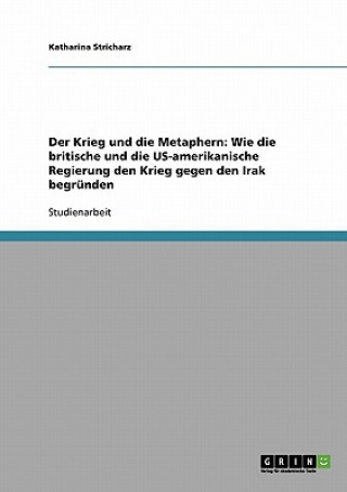 Książka Krieg und die Metaphern Katharina Stricharz