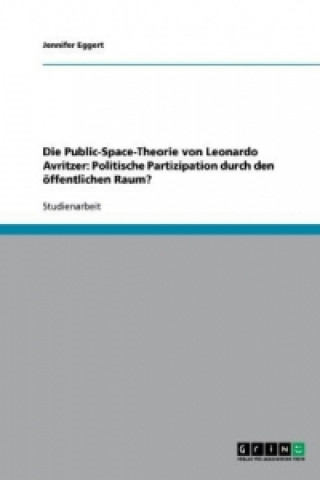 Knjiga Public-Space-Theorie von Leonardo Avritzer Jennifer Eggert