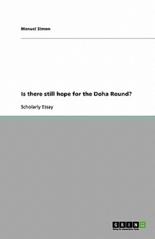 Kniha Is there still hope for the Doha Round? Manuel Simon