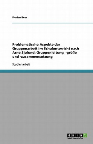 Carte Problematische Aspekte der Gruppenarbeit im Schulunterricht nach Arne Sjolund Florian Beer