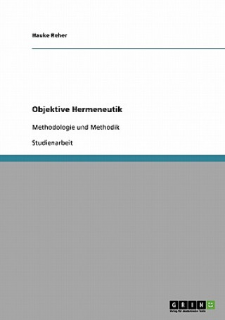 Boek Objektive Hermeneutik Hauke Reher