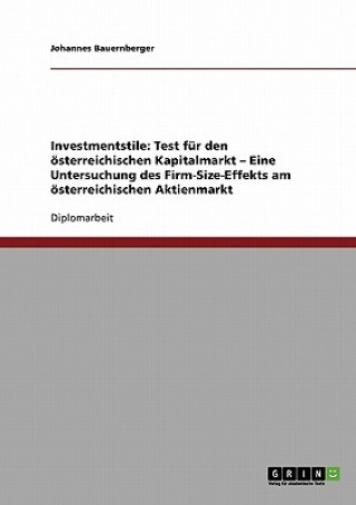 Carte Investmentstile Johannes Bauernberger